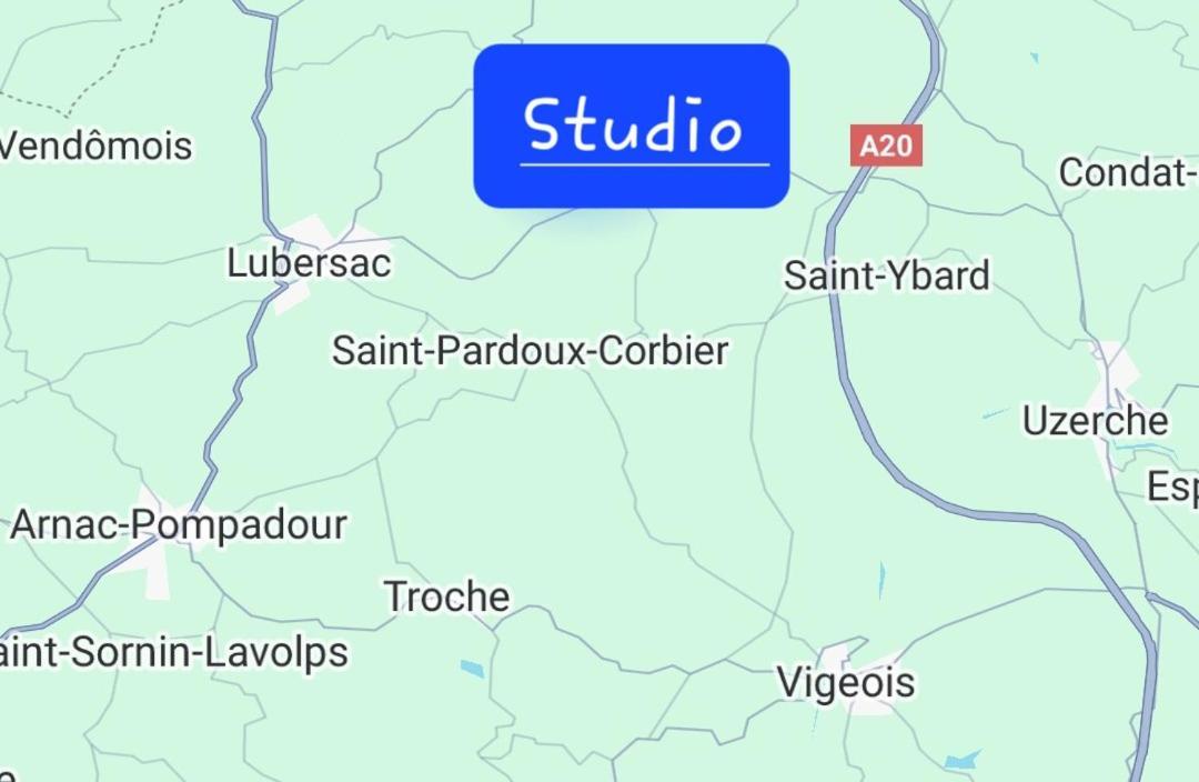 Studio L'Audrerie. Saint-Pardoux-Corbier 外观 照片